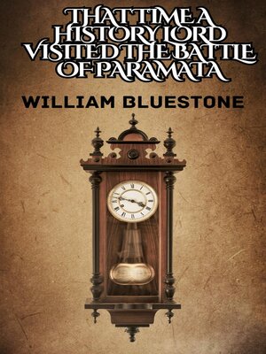 cover image of That Time a History Lord Visited the battle of Paramata